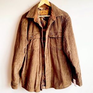Legendary Whitetails Camo Lined Corduroy Kodiak Shirt Jacket shacket